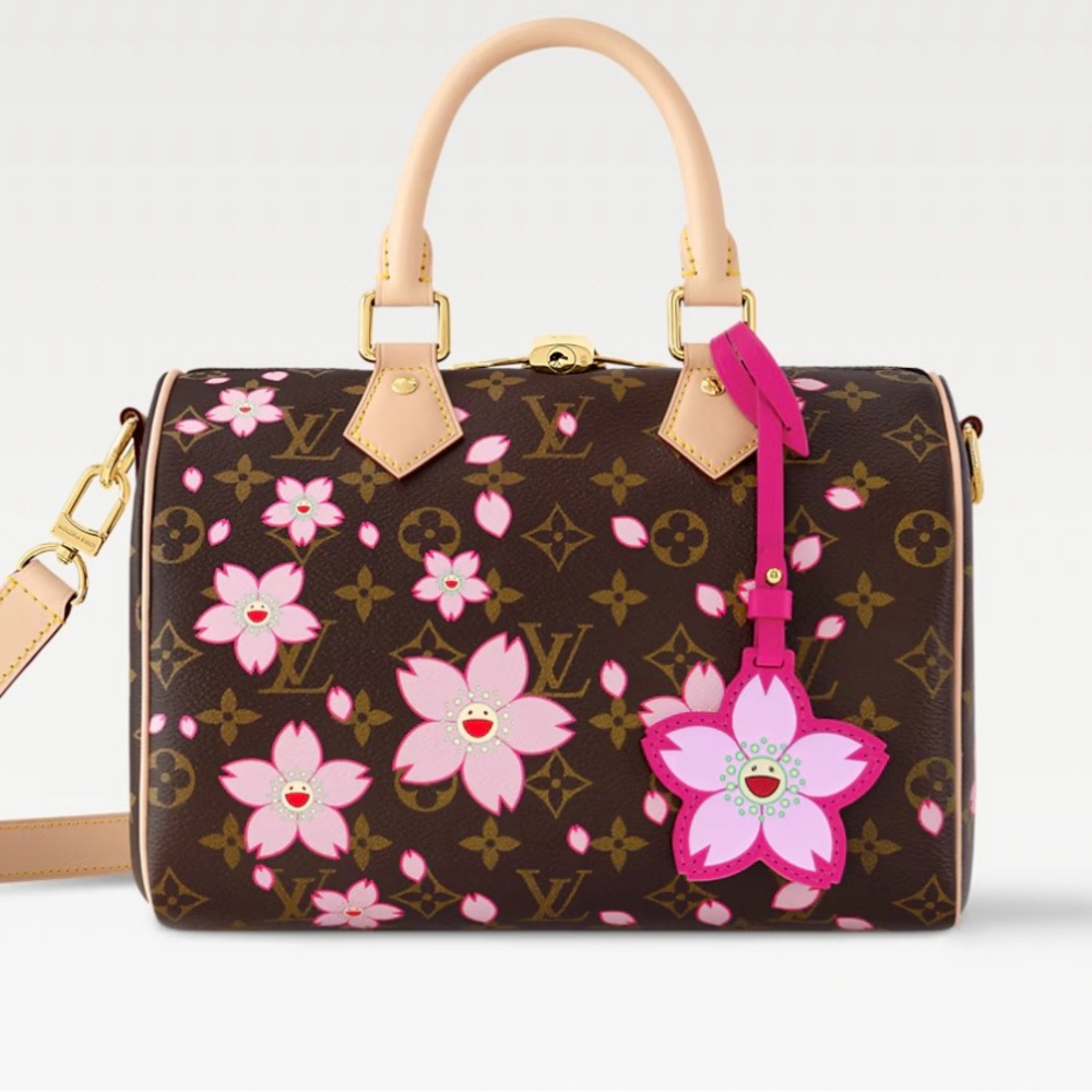 Sold- Louis Vuitton Murakami Cherry Blossom Speedy 25